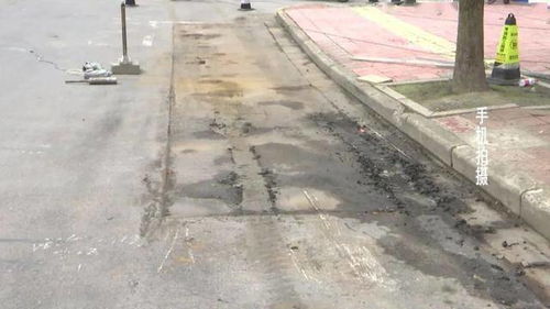 市區(qū)工農(nóng)路路面輕微下沉 與地鐵施工無(wú)關(guān)