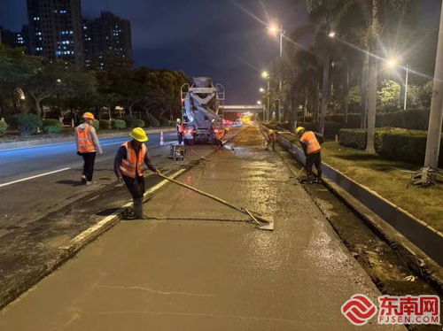 翔安大道路面修復(fù)工程有序推進 預(yù)計12月底前完成