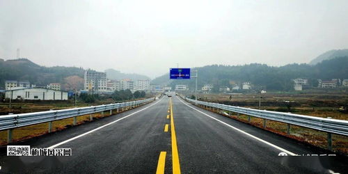 益陽新公路路面工程順利完工，預計2月5日試通車